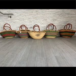 Handmade Straw Baskets